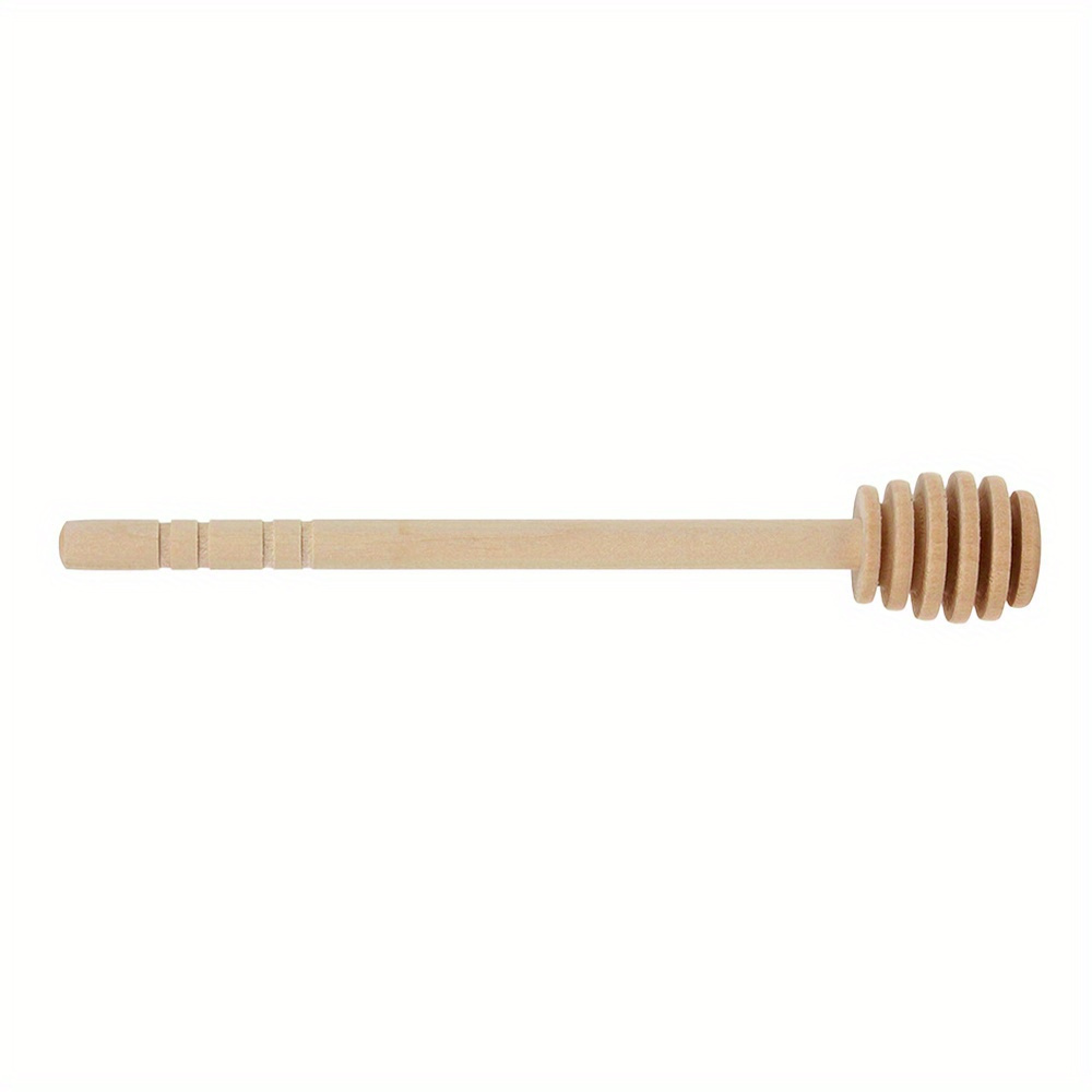 Wooden Stir Bar for Honey Jar, Mini Eco-Friendly Spoon, Long Handle Mixing Stick, Kitchen Dessert Tool