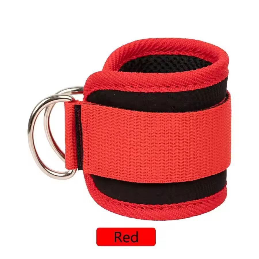 EliteFit Adjustable D-Ring Ankle Straps – Ultimate Cable & Pulley Leg Workout Support