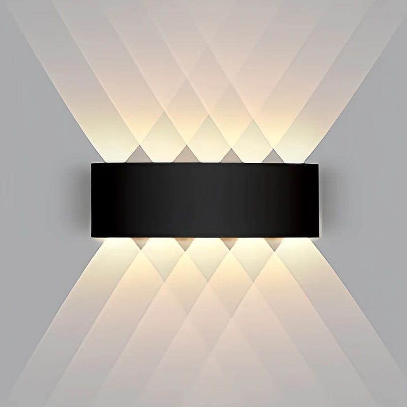 Modern Outdoor Waterproof LED Wall Light – IP65 Up & Down Sconce Lighting for Porch, Garden & Indoor Stairways
