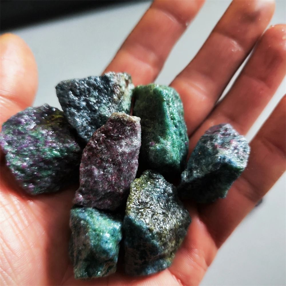 Natural Raw Emerald, Sapphire & Ruby Specimens | UV Fluorescent Mineral Gemstones