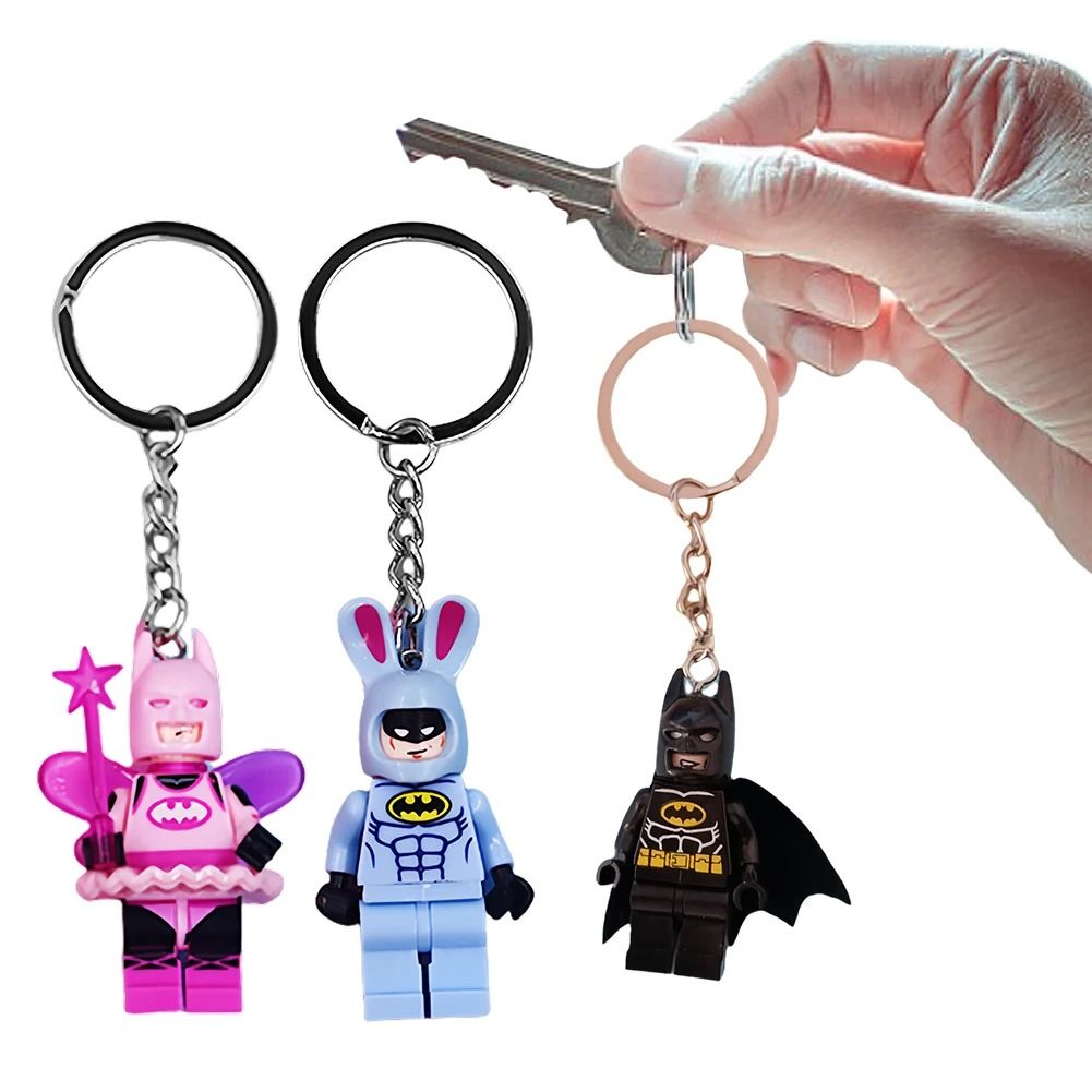 Cartoon Anime Mini Figure Keychain Trendy Bag Charm Accessory