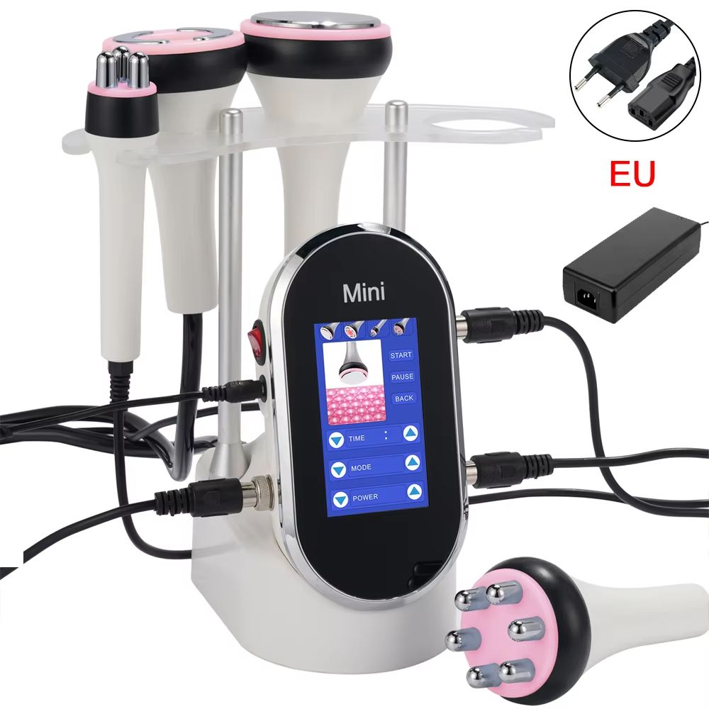 4-in-1 Ultrasonic Cavitation Slimming & Skin Tightening Machine – Lipo Body Sculpting & Facial Lifting Device