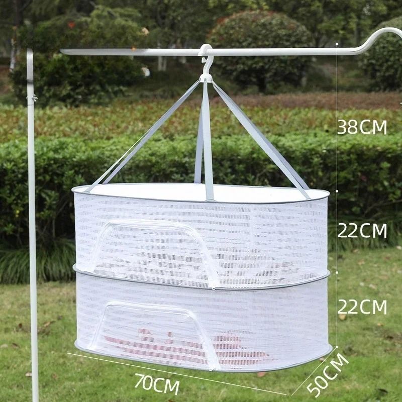 Three Layer Drying Net Anti Mosquito Fish and Food Drying Rack