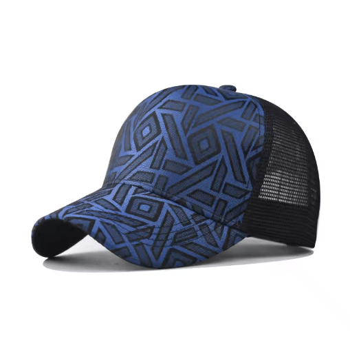 2025 Plaid Mesh Baseball Cap Unisex Summer Sun Protection Hat