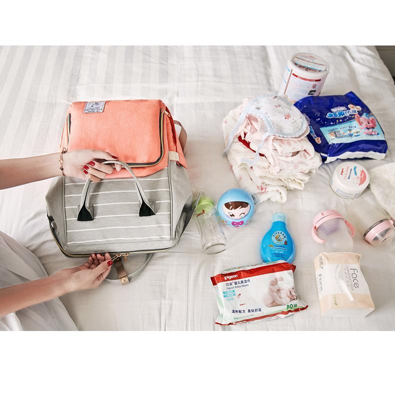 Deluxe Mommy Diaper Backpack - Stylish, Spacious & Waterproof