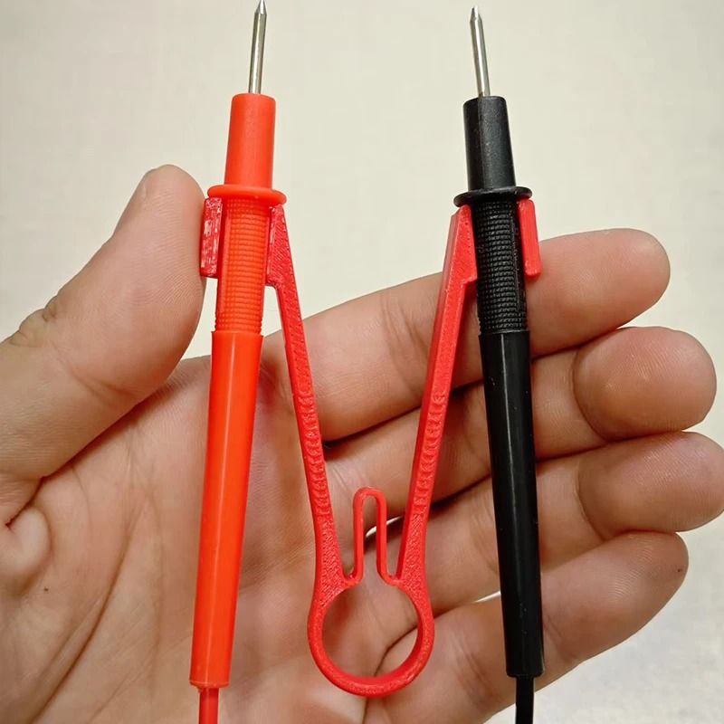 3D Printed Multimeter Probe Holder Electricians Pen Holder