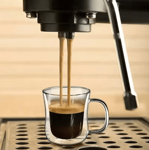 Handmade Double Wall Glass Cup Set – Heat-Resistant Transparent Beer, Coffee & Whiskey Mugs