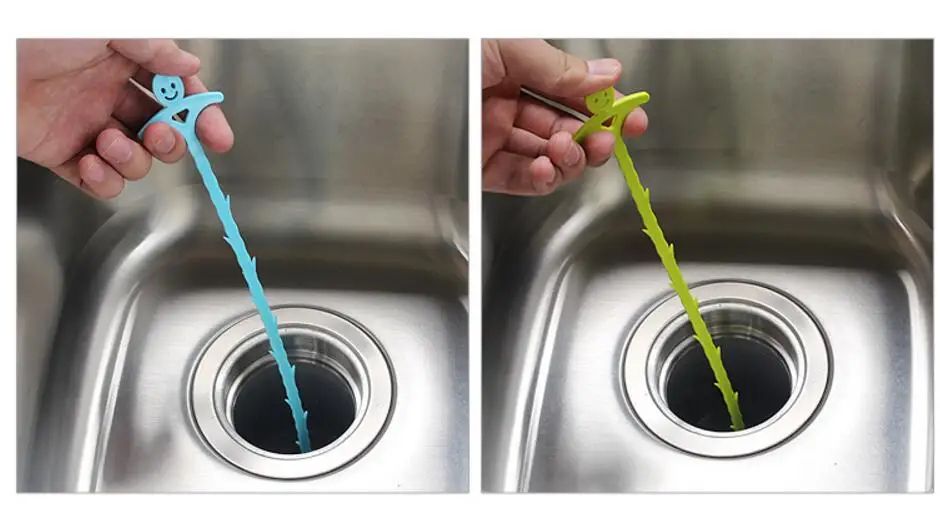 Drain Cleaner Tool Set Sink Drain Snake Hair Removal Tool