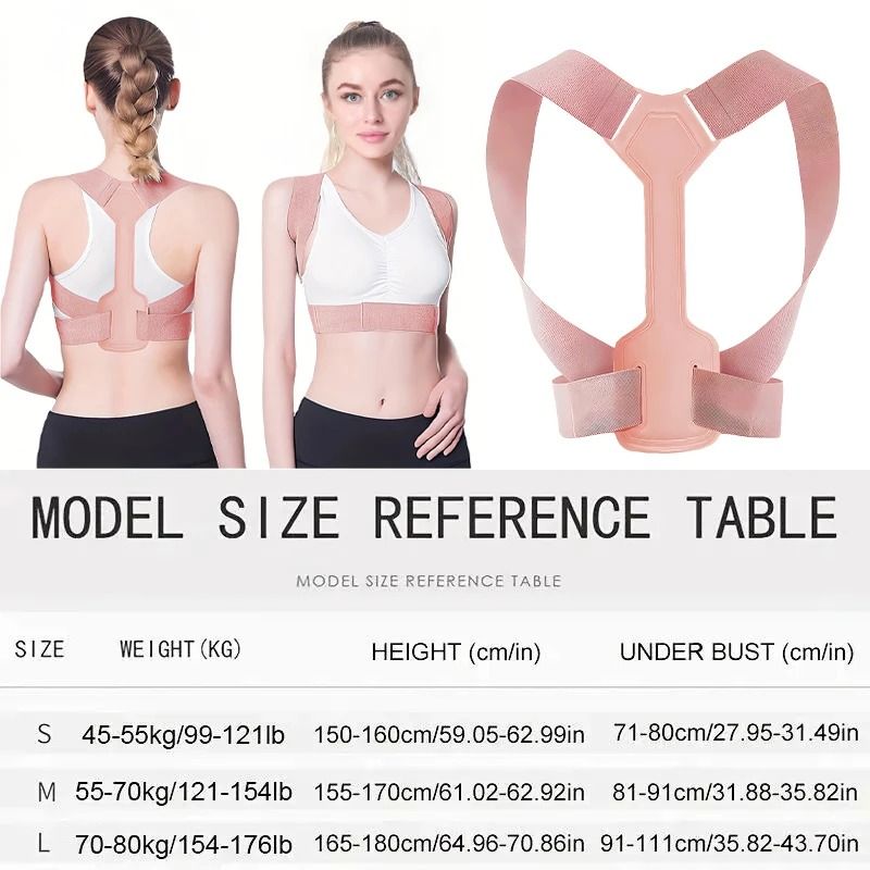 Breathable Posture Corrector Belt for Comfortable Daily Alignment