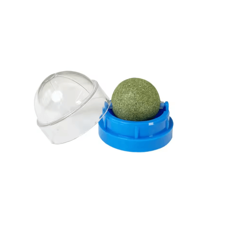 NaturaRoll Catnip Wall Ball Toy – Interactive Stick-On Treat & Scratcher