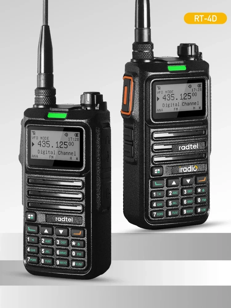 Dual Mode DMR Radio Digital Walkie Talkie with Channels