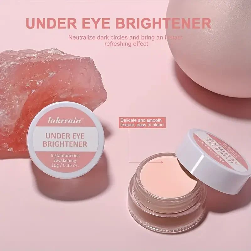 Full Coverage Hydrating Eye Brightening Concealer Contour Cream, Long Lasting Correcting Concealer for Flawless Makeup
