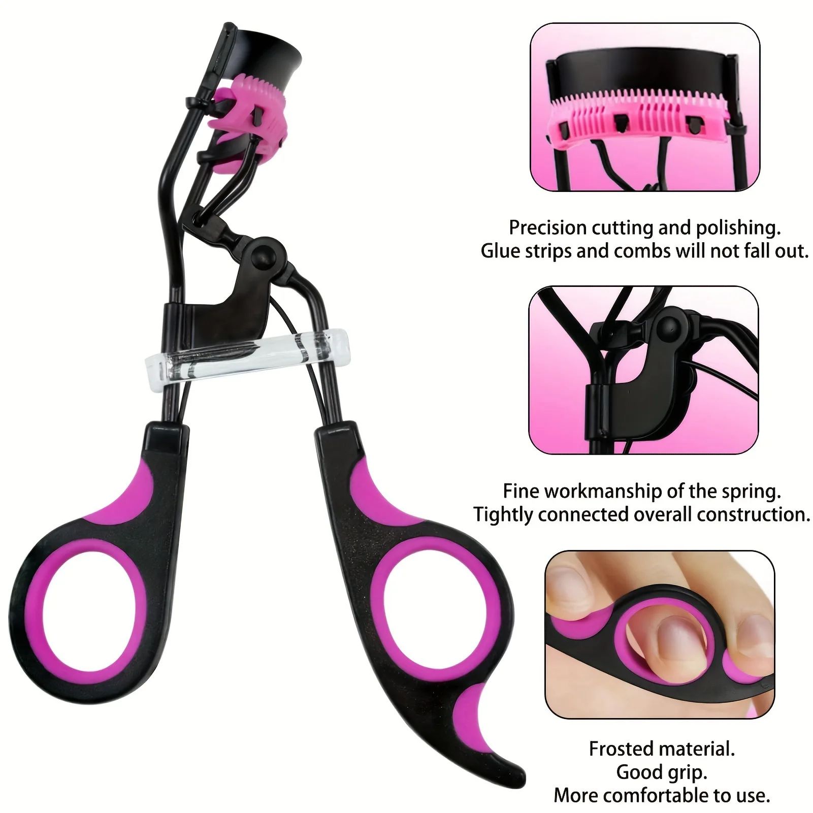 Professional Eyelash Curler Set Lash Curling Tool with Replacement Pads