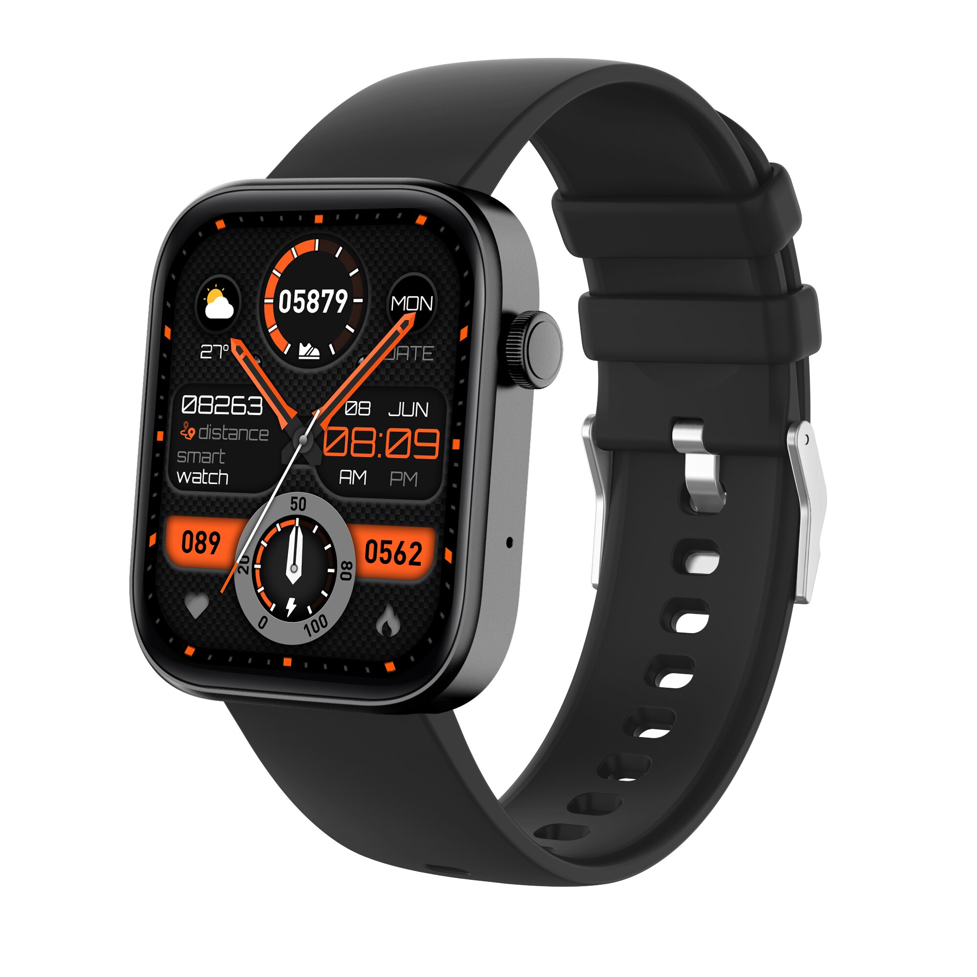 Smartwatch for Women Voice Assistant with Health Monitoring and Waterproof Feature
