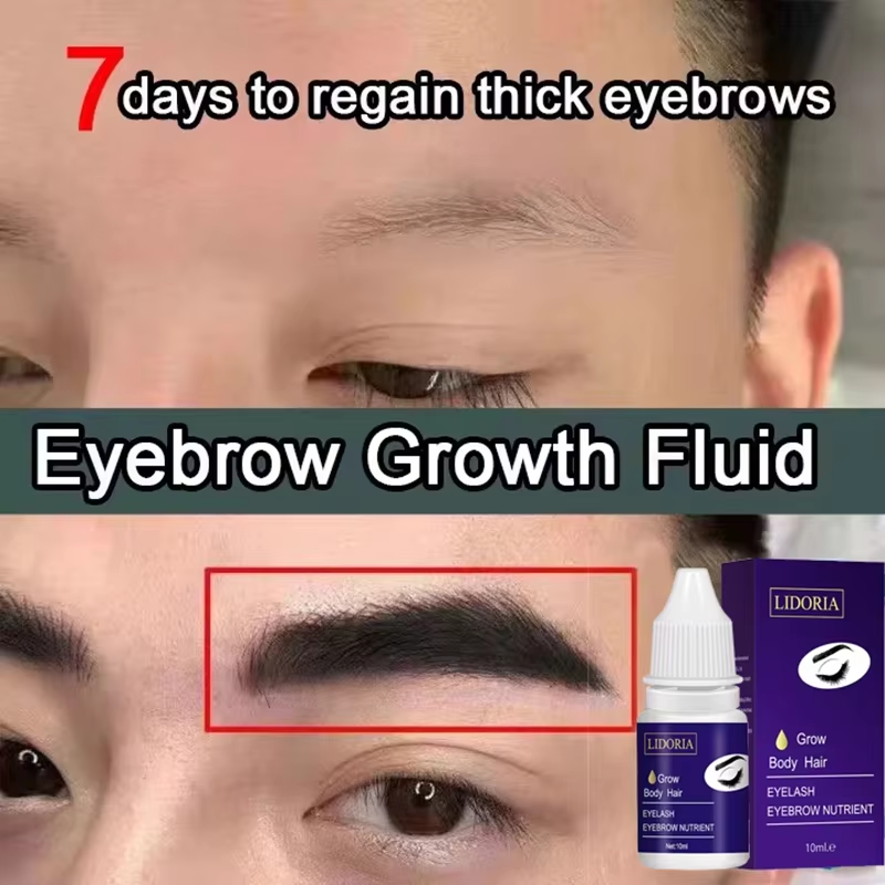 Eyebrow Growth Serum, Fast Eyelash Hair Growth, Anti Hair Loss Solution, Prevent Baldness, Fuller Thicker Eyebrows