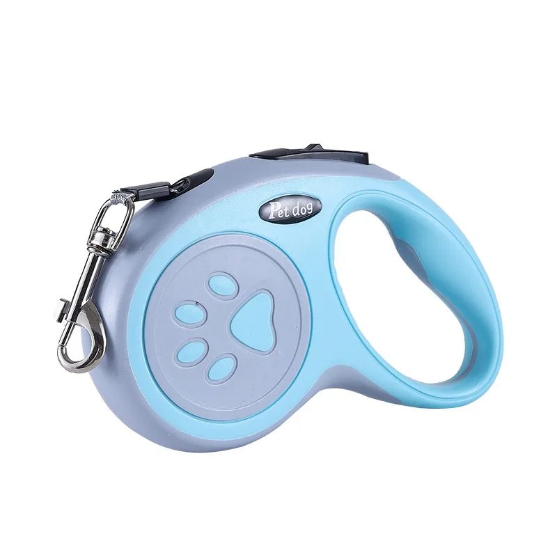 Durable Nylon Dog Leash Retractable & Extending Cat Lead, Automatic Puppy Walking Running Traction Roulette