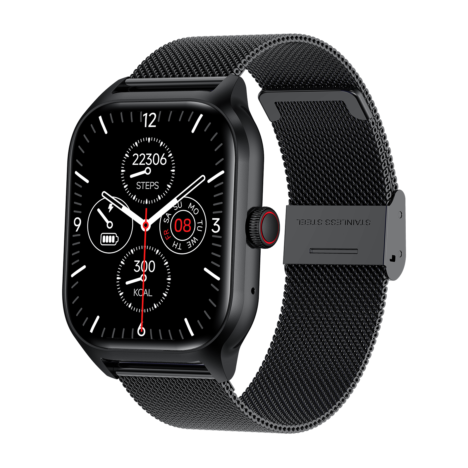Bluetooth Call Smartwatch Android Fitness Tracker Music Sports Watch