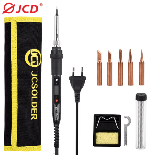 JCD 80W Digital Soldering Iron with LCD Display & Adjustable Temperature