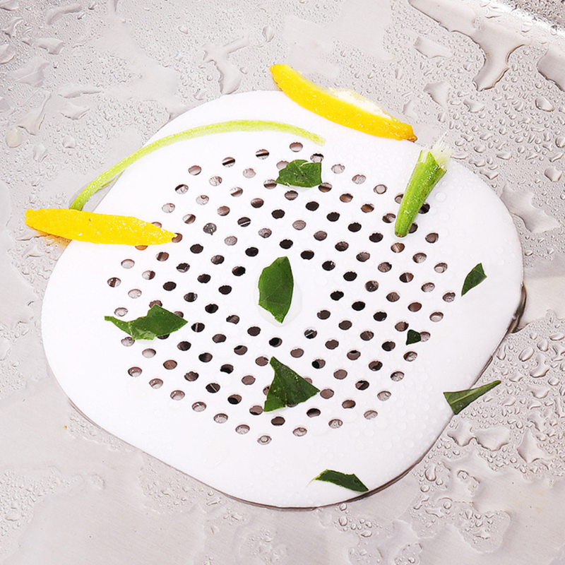 Hair Filter Anti-Blocking Strainer Bathtub Shower Floor Drain Stopper Silicone Kitchen Deodorant Plug Bathroom Accessory
