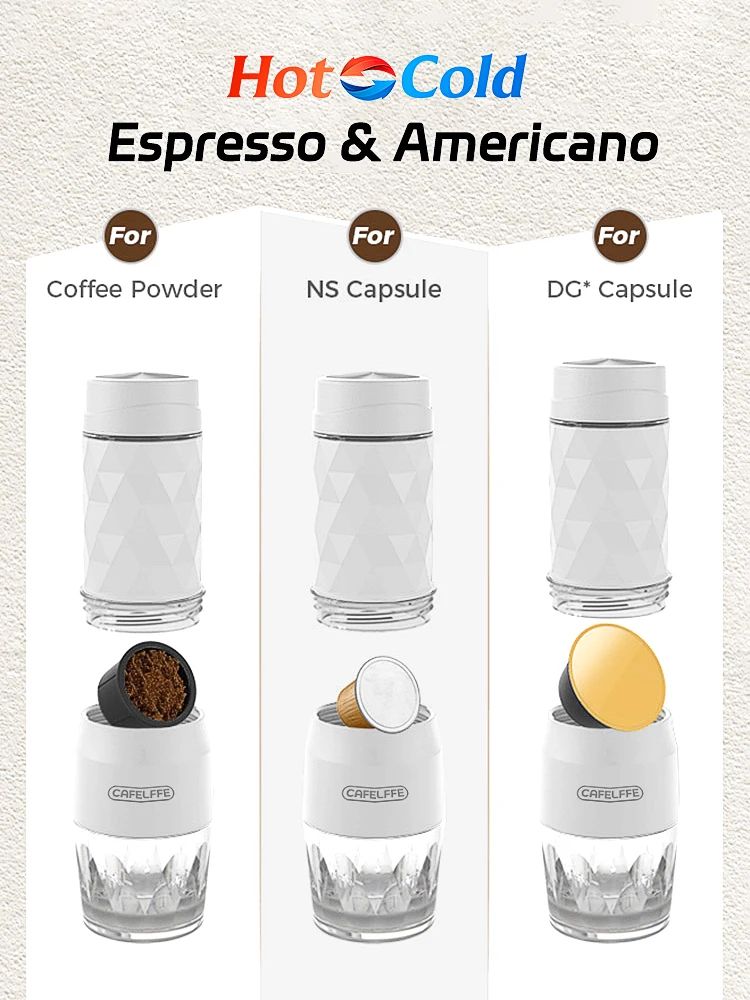 3 in 1 Portable Manual Espresso Maker