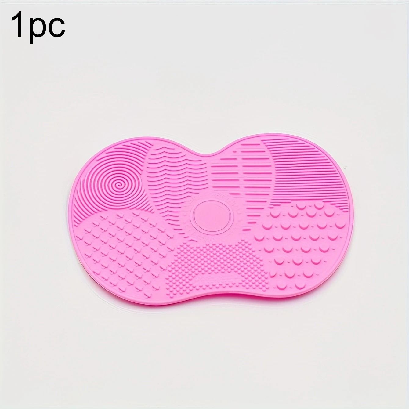 Silicone Apple-Shaped Makeup Brush Cleaner Pad