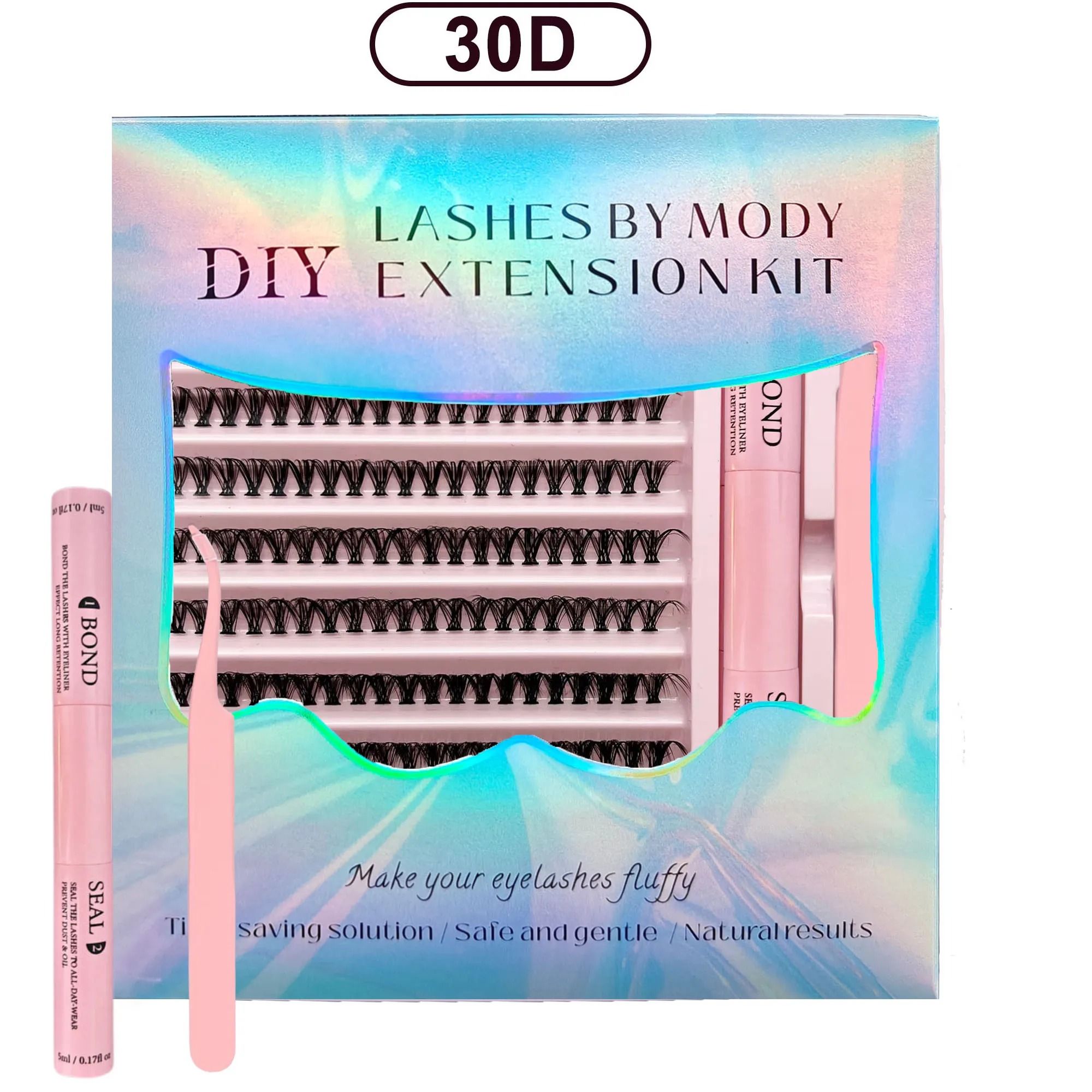 Lash Bond and Seal Kit with Glue Remover and Tweezers