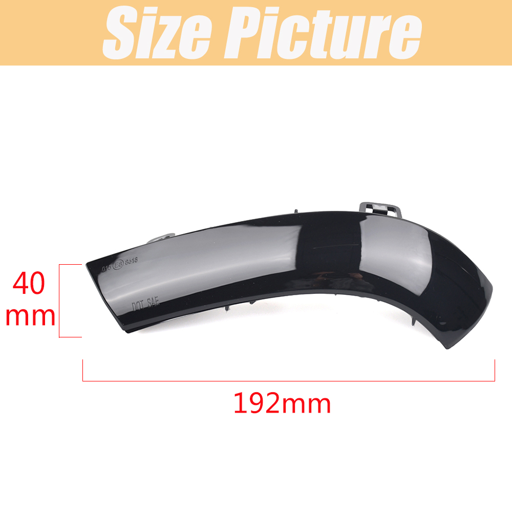 VW Passat, Jetta MK5, GTI V, Sharan LED Dynamic Flowing Water Turn Signal Light