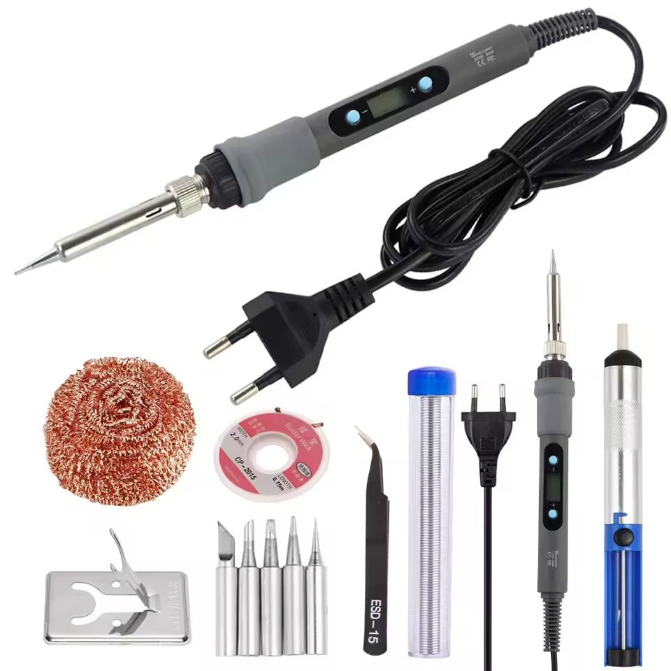 Electric Soldering Iron Adjustable Temperature Digital Display Tool