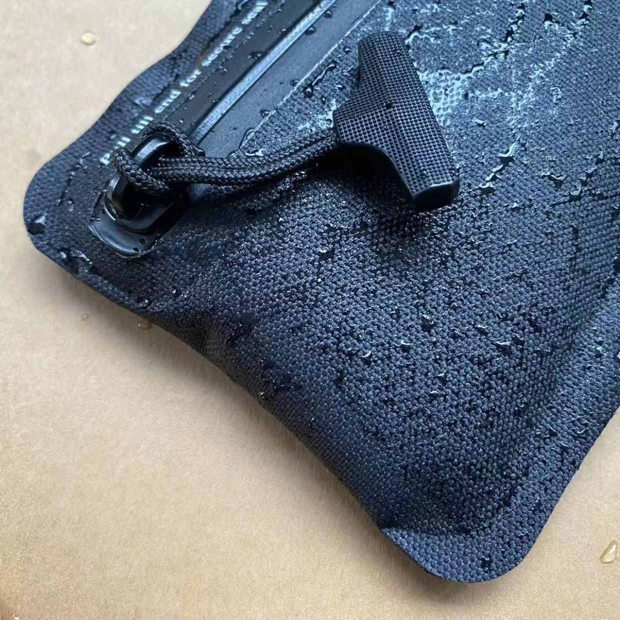 Tactical Coin Purse Key Card Holder - Waterproof EDC Mini Wallet with MOLLE Clip