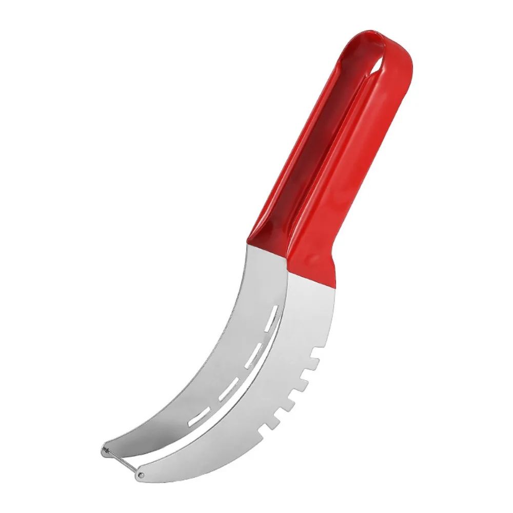 Stainless Steel Watermelon Slicer Cutter with Non-Slip Handle