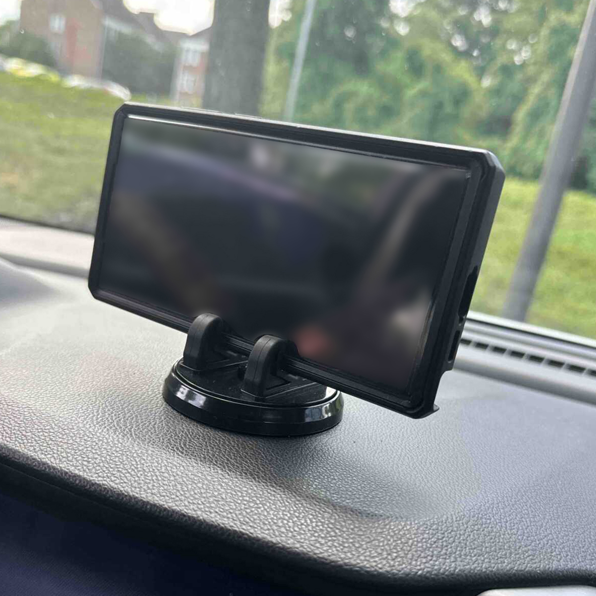 Rotatable Car Phone Holder Dashboard Phone Mount with Adhesive Base