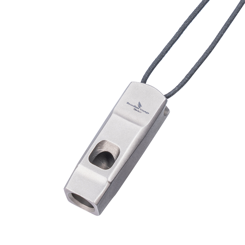 Titanium Survival Whistle Loud Outdoor Emergency Whistle for Training & Survival