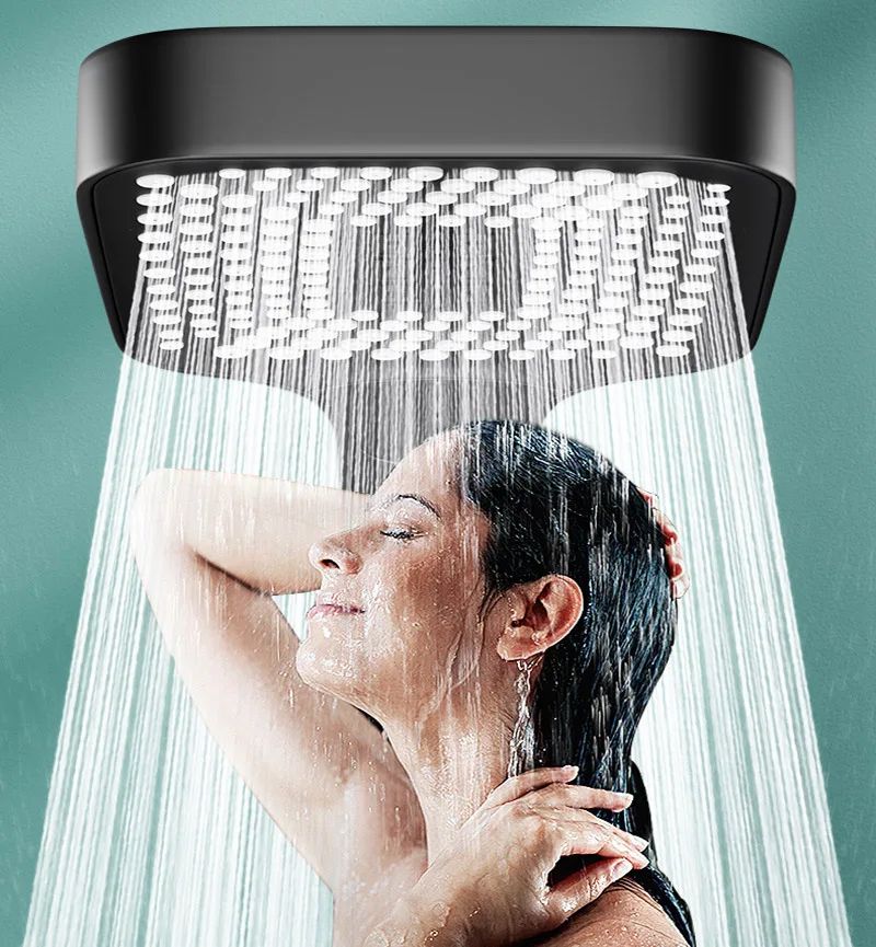High Pressure Adjustable Shower Head 3 Mode Rainfall Shower
