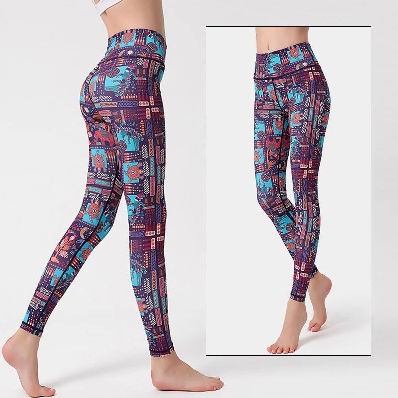Cloud Hide Women's High-Waist 4-Way Stretch Yoga Leggings – Non-See-Through Fitness & Running Pants