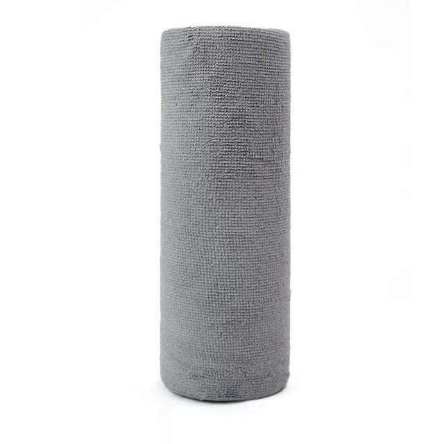 Reusable Microfiber Cleaning Wipe Roll Washable Paper Towel Replacement 20 Sheets