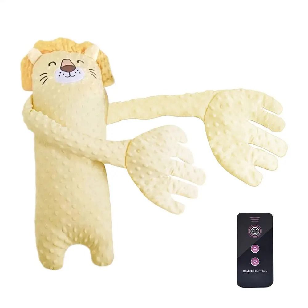 Remote Control Electric Baby Sleep Toy Cartoon Bear Plush Soother Pillow