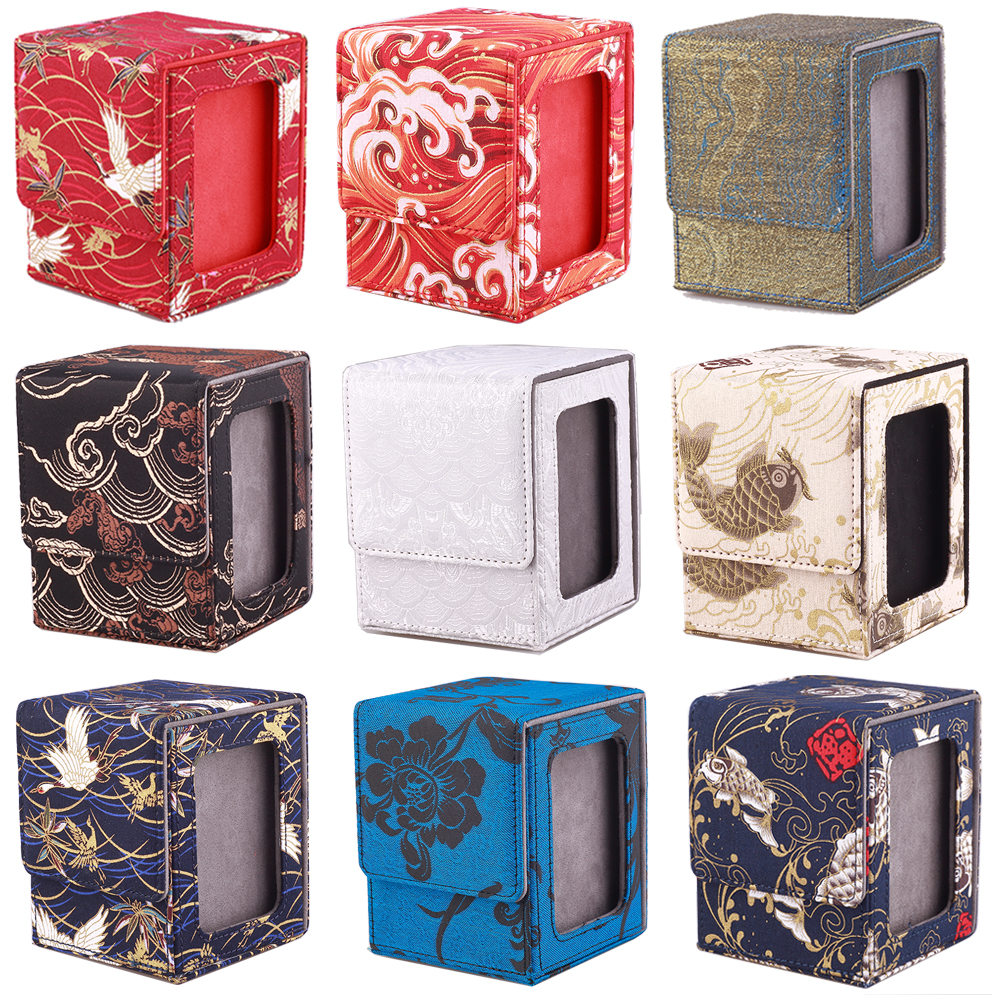 Card Deck Box Holder Organizer for MTG, TCG, and Collectible Cards