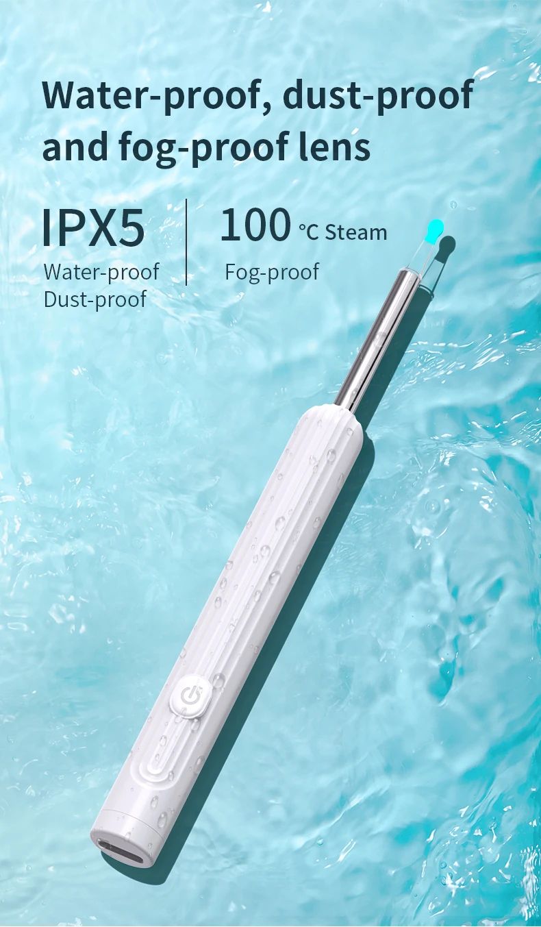 Smart Visual Ear Cleaner with Camera and 6 LED Lights Earpick