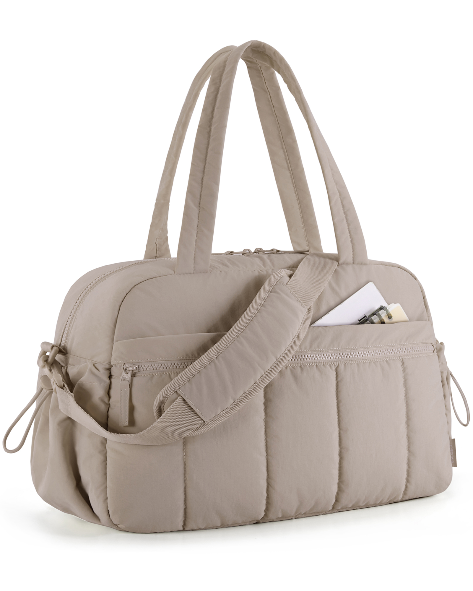Waterproof Travel Duffel Bag with Wet Pocket, Women's Gym & Weekender Shoulder Bag, Durable Beach