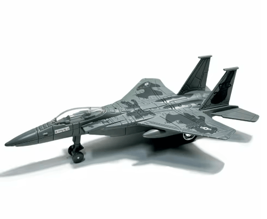 Simulation Alloy Aircraft Model Manual Rebound Inertia Plane Collectible Toy