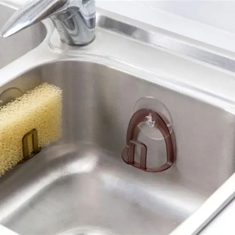 Suction Cup Sink Sponge Holder Kitchen Drain Rack