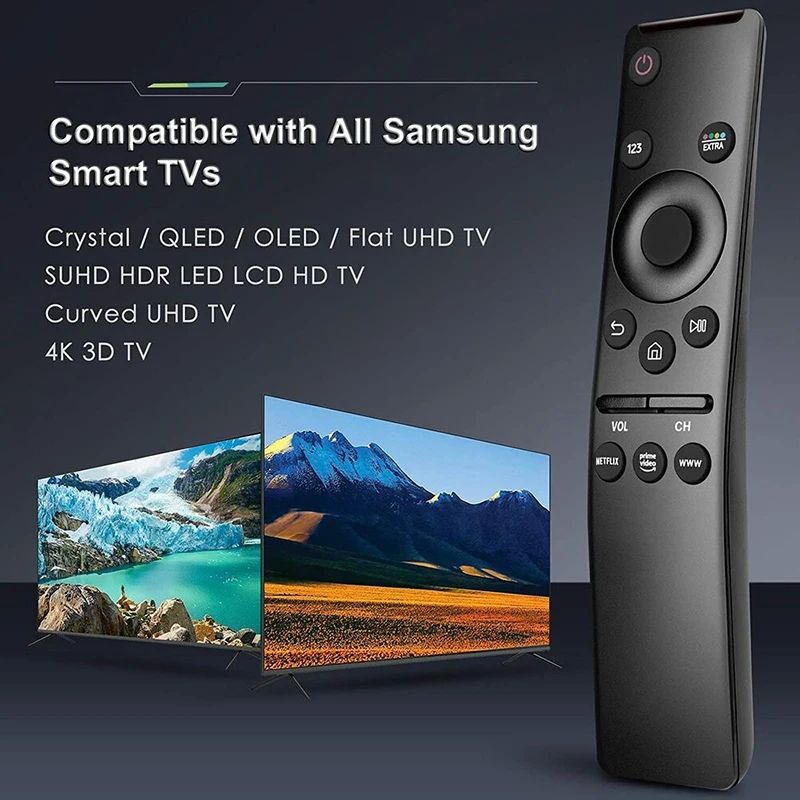 Universal Samsung TV replacement remote control for Smart TVs (BN59 Series) – No Setup, Ready to Use
