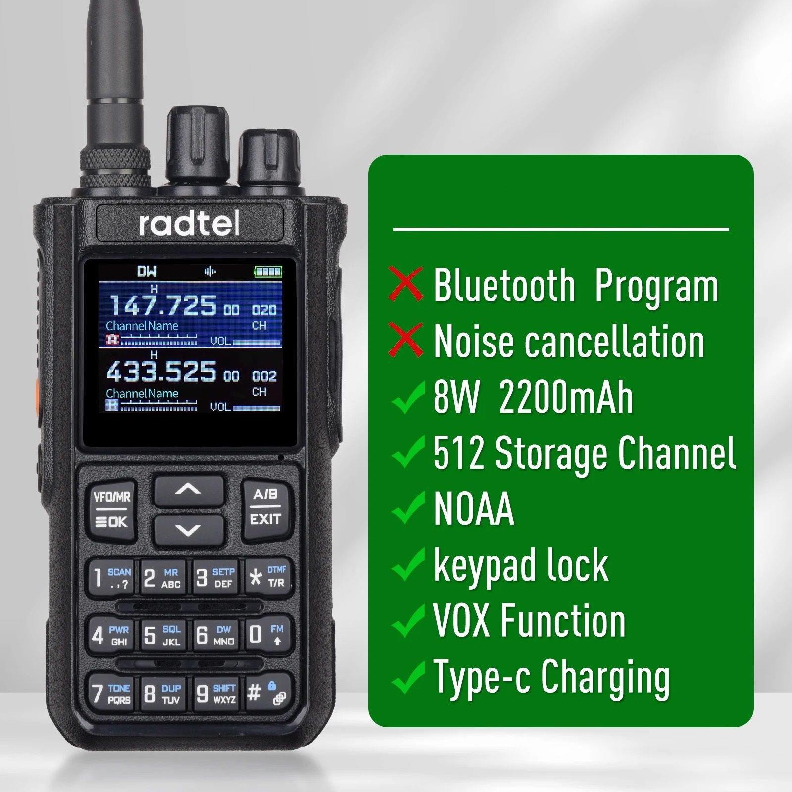 Professional Full Band Multi Environment Radio