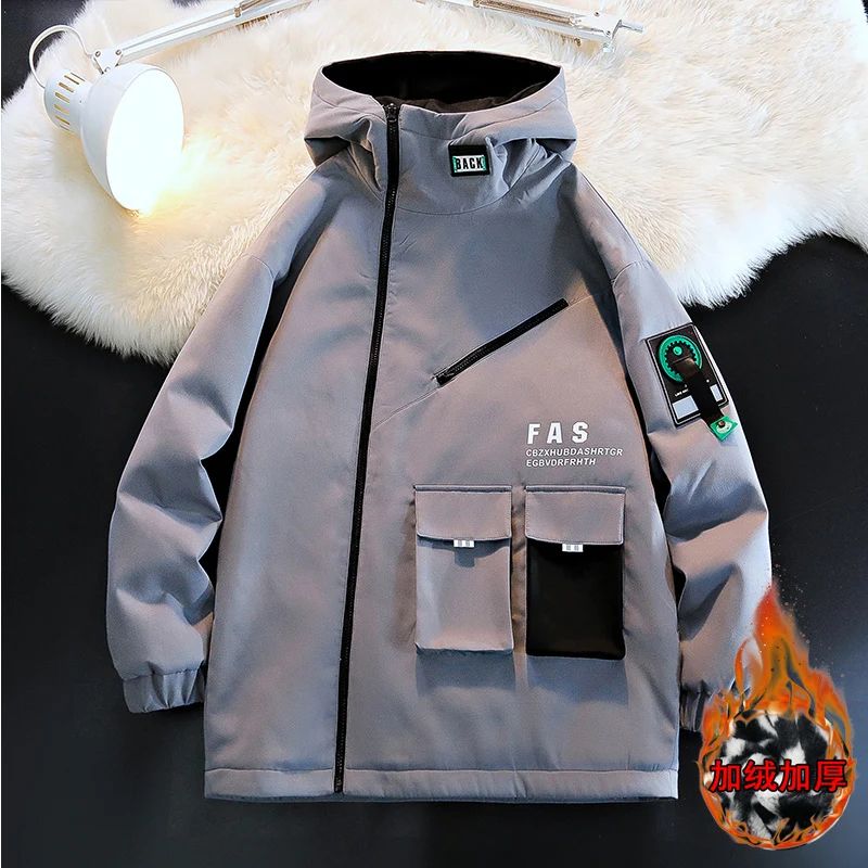 AeroFlex Men's Hooded Pilot Jacket – Zip-Up Baseball Style Streetwear Coat