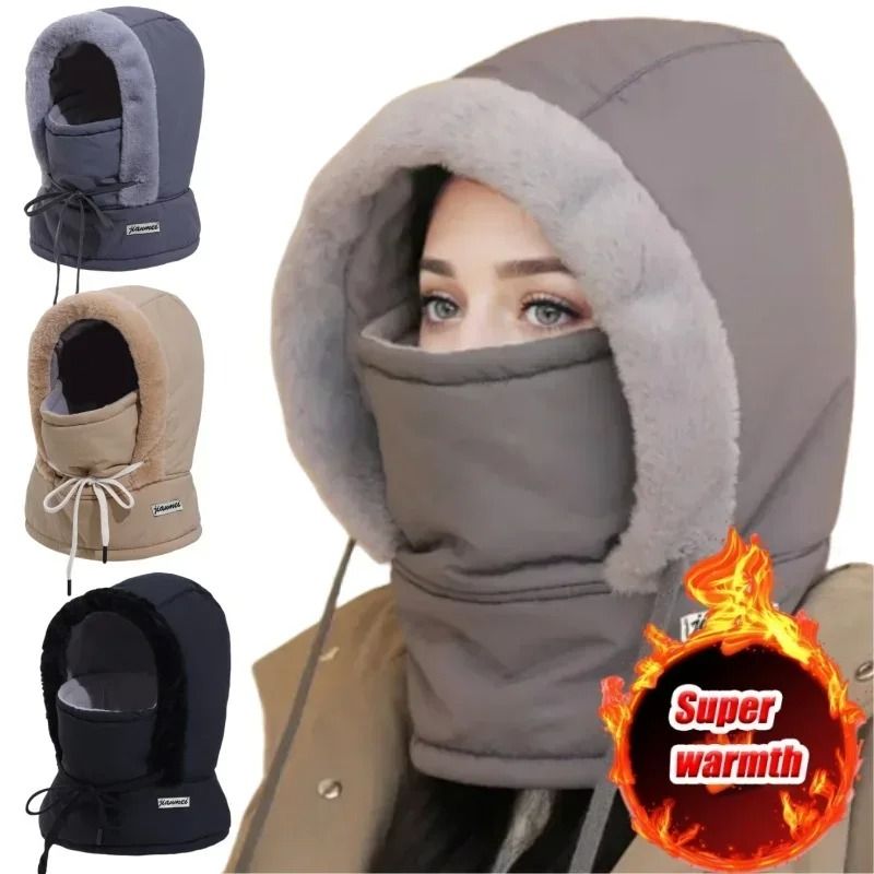 Winter Thermal Balaclava Face Mask Windproof Neck Warmer