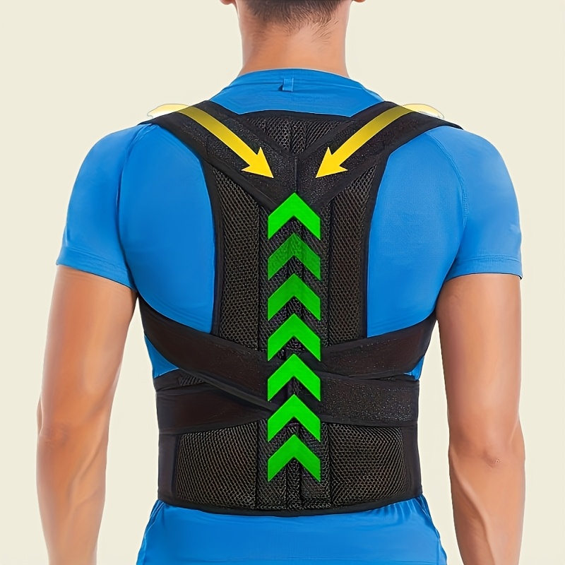 Back Support Posture Enhancer for Men and Women Comfortable Lumbar Support Straightener