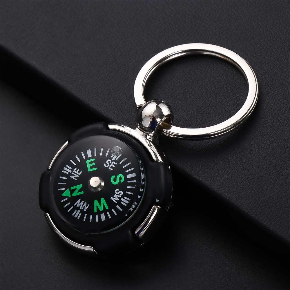 Mini Compass Keychain  Essential Survival Tool & Pocket Compass for Adventure Seekers