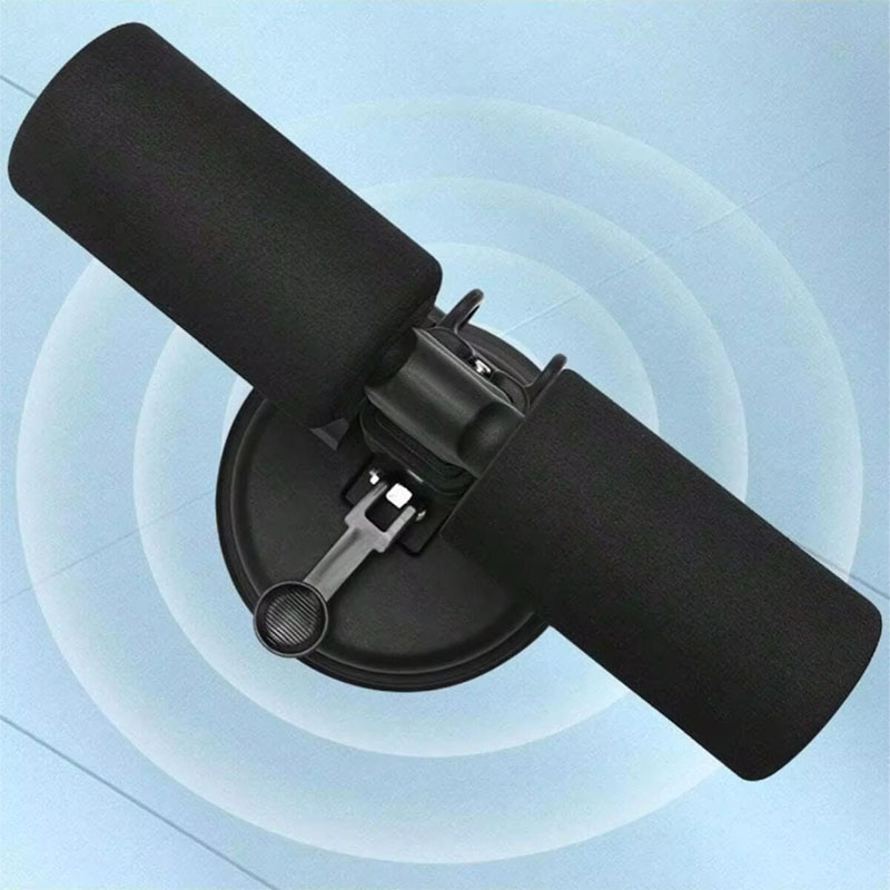 Abdominal Crunch Machine, Sit-Up Assistant, Fitness Equipment with Double-Suction-Cup Technology