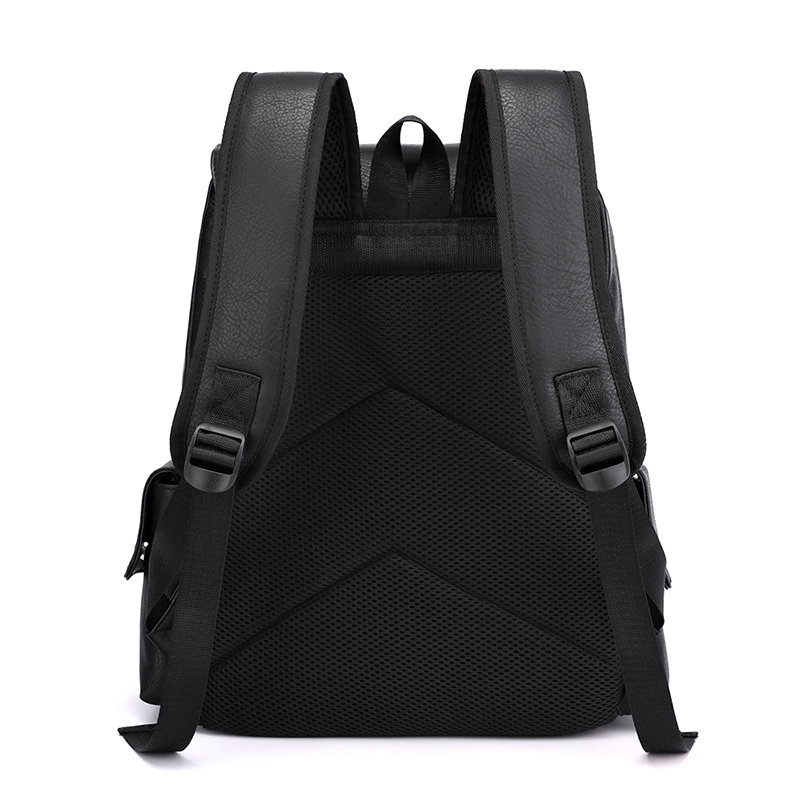Premium mens leather backpack with Laptop Sleeve Large Capacity Business Travel Bag