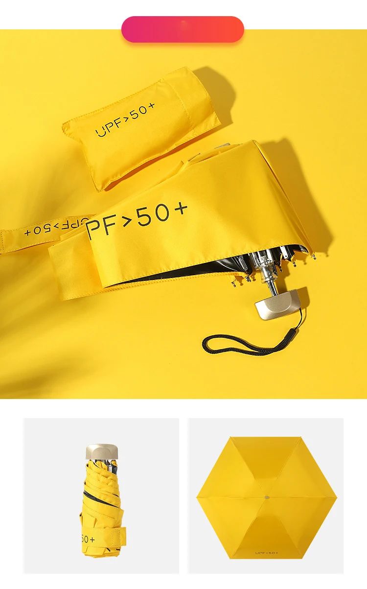 Mini UV Protection Pocket Umbrella